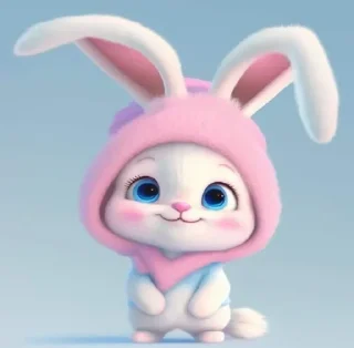 🐰 emoji Bunny Cute -> @TgSticker Telegram sticker 13 of 24