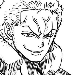 Sticker from Roronoa Zoro