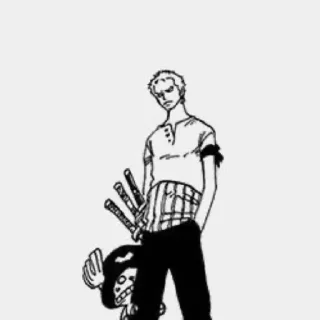 Sticker from Roronoa Zoro
