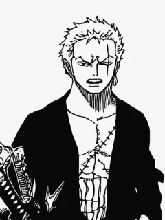 Sticker from Roronoa Zoro