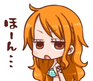 Sticker from намі-сван / One Piece