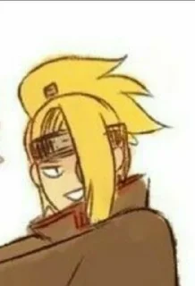 😎 emoji Deidara Telegram sticker 8 of 77