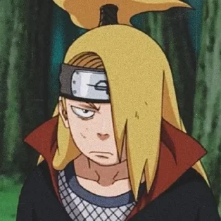 Sticker from Deidara