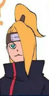 😚 emoji Deidara Telegram sticker 6 of 77