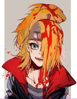 Sticker from Deidara
