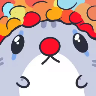 🤡 emoji @sticksbb 🩷 <- канал со стиками Telegram sticker 9 of 26