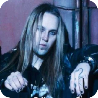🌟 emoji Alexi Laiho ★ cr: @grassslol Telegram sticker 6 of 21