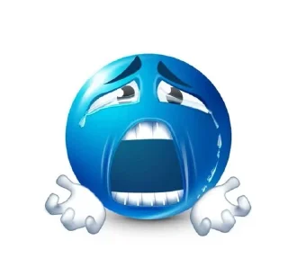 😭 emoji чепушня лупоглазая Telegram sticker 10 of 56
