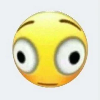 😨 emoji чепушня лупоглазая Telegram sticker 19 of 56