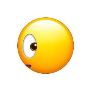 🫣 emoji чепушня лупоглазая Telegram sticker 15 of 56