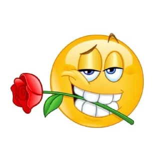 🌹 emoji чепушня лупоглазая Telegram sticker 17 of 56