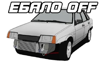 Sticker from Don-Motor Club party - by @calibravod