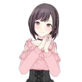 😊 emoji Shinonome Ena live2d || @ctcxd Telegram sticker 6 of 90