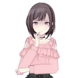 💀 emoji Shinonome Ena live2d || @ctcxd Telegram sticker 21 of 90