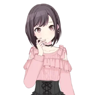 😶 emoji Shinonome Ena live2d || @ctcxd Telegram sticker 1 of 90