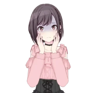 😱 emoji Shinonome Ena live2d || @ctcxd Telegram sticker 12 of 90