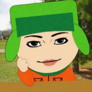 🏔️ emoji Южный парк Telegram sticker 3 of 9
