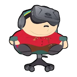 Sticker from Южный парк