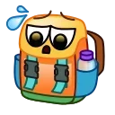 🎒 emoji Summer Camp Emoji @xkysluv Telegram sticker 19 of 40