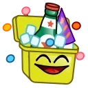🥳 emoji Summer Camp Emoji @xkysluv Telegram sticker 11 of 40