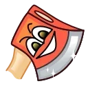 🪓 emoji Summer Camp Emoji @xkysluv Telegram sticker 15 of 40