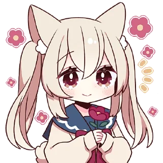 ☺️ emoji Зайка Свити @Nyasticks Telegram sticker 2 of 41