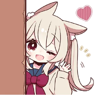👋 emoji Зайка Свити @Nyasticks Telegram sticker 22 of 41
