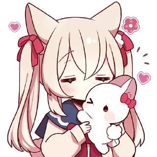 😘 emoji Зайка Свити @Nyasticks Telegram sticker 20 of 41