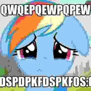 🙁 emoji Храни вас Селестия @xkysuv Telegram sticker 19 of 56