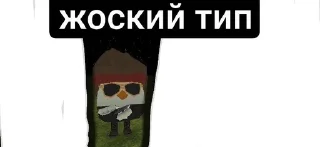 Sticker from Матвей39к и чикен ган