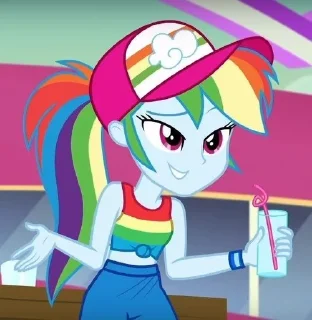 Sticker from 🌈 Rainbow Dash | @Earth138 ⚡