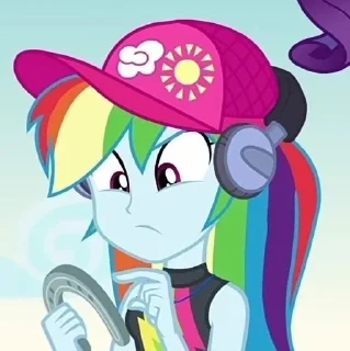 Sticker from 🌈 Rainbow Dash | @Earth138 ⚡