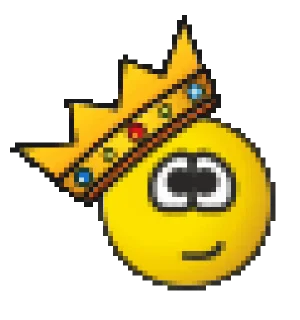 🤴 emoji Kolobok HD Dark skin 2 Telegram sticker 1 of 49