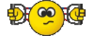 💪 emoji Kolobok HD Dark skin 2 Telegram sticker 4 of 49