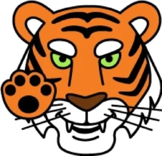 Sticker from Tiger @stickersb2b