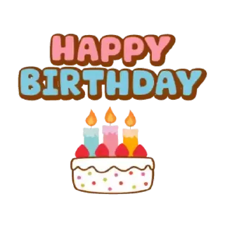 Sticker from Happy Birthday @stickersb2b