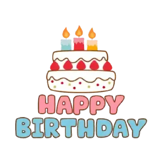Sticker from Happy Birthday @stickersb2b