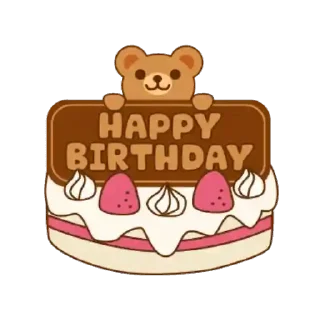 Sticker from Happy Birthday @stickersb2b