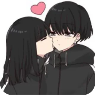 💋 emoji Me & you ❤️(@normaluse) Telegram sticker 22 of 98