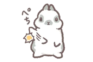 ⭐ emoji bunnies!!   @softsticks Telegram sticker 19 of 40
