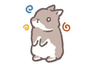 ⭐ emoji bunnies!!   @softsticks Telegram sticker 24 of 40