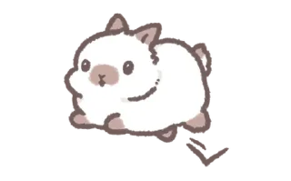⭐ emoji bunnies!!   @softsticks Telegram sticker 12 of 40