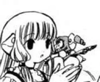 😧 emoji chobits Telegram sticker 17 of 51