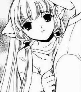 chobits sticker 3