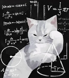 Sticker from Cat love