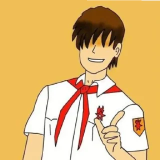 😄 emoji Пионер/Семён.     :: @ArtamZx Telegram sticker 15 of 55