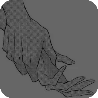 ✋ emoji Тут Мэй. Telegram sticker 16 of 25