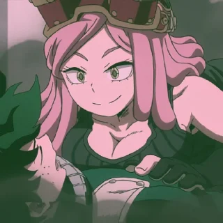 🥵 emoji Мэй Хатсуме Telegram sticker 6 of 36
