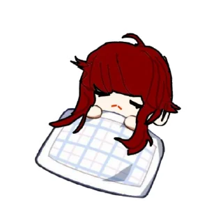 😴 emoji Мэй Telegram sticker 13 of 14