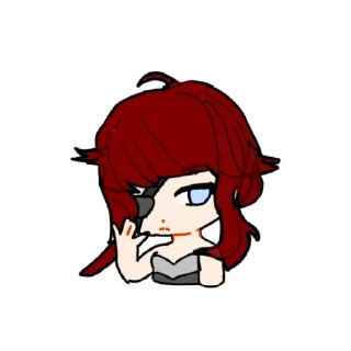 🙄 emoji Мэй Telegram sticker 9 of 14